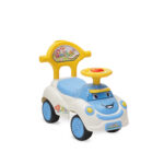 Кола за бутане с дръжка Smile бял - Image 10