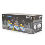 Кола за бутане с дръжка Smile бял - Image 14