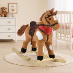 Люлка плюшена кон Thunder каки - Image 7