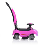 Кола за бутане с дръжка Rider 208 розов - Image 14