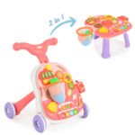 Играчка за прохождане 2в1 Basket розов - Image 8