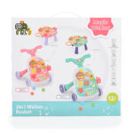 Играчка за прохождане 2в1 Basket розов - Image 14