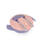 Купа с лъжица и вилица Jelly розов F1730 - Image 8