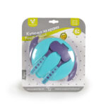 Купа с лъжица и вилица Jelly син F1730 - Image 10