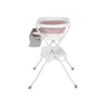 Вана със стойка и повивалник Como розов - Image 11