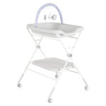 Мултифункционална маса за повиване Croco сив - Image 8