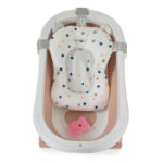 Комплект за къпане със сгъваема вана Palma розов - Image 4