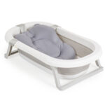 Комплект за къпане със сгъваема вана Palma сив