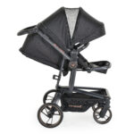 Комбинирана детска количка Ellada 2в1 черен - Image 13