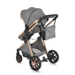 Комбинирана детска количка Alma тъмносив - Image 10