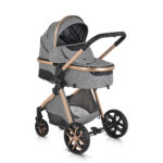 Комбинирана детска количка Alma тъмносив - Image 13