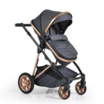 Комбинирана детска количка Midas черен - Image 8