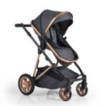 Комбинирана детска количка Midas черен - Image 9