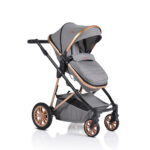 Комбинирана детска количка Midas сив - Image 8