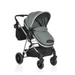 Комбинирана детска количка Kali маслиново-зелен - Image 8