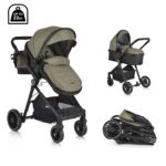 Комбинирана детска количка Rio зелен - Image 8