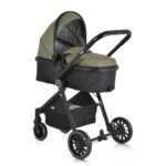 Комбинирана детска количка Rio зелен - Image 11