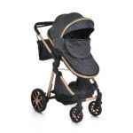 Комбинирана детска количка Alma черен - Image 8