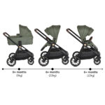 Комбинирана количка 2 в 1 Celebrity Deep-green - Image 10