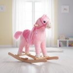 Люлка плюшена кон Rose розов - Image 2