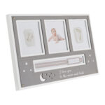 Отпечатък за ръчичка и краче с рамка за снимка - Image 11