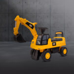 Кола за бутане CAT Багер 662 жълт - Image 2