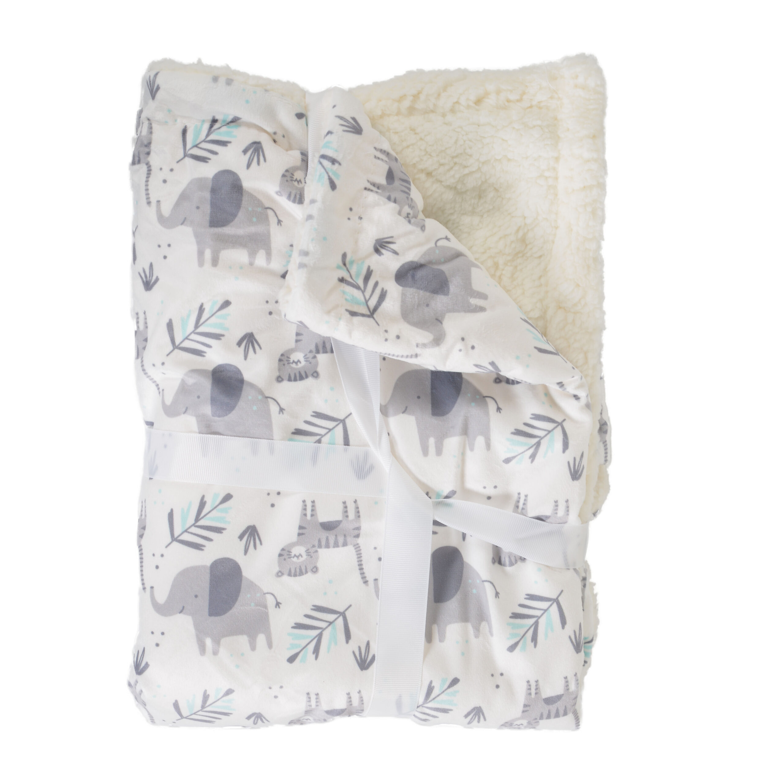 Бебешко одеяло Shaggy 105/75 сив