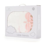 Одеяло с шерпа 80/110 cm Little friends розов - Image 7