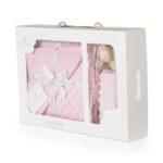 Одеяло 75/100 см с играчка Bennie розов - Image 4