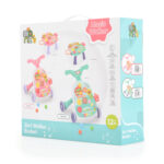 Играчка за прохождане 2в1 Basket розов - Image 6