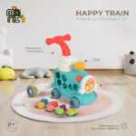Играчка за прохождане 3в1 Happy Train mint - Image 2