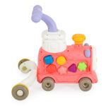 Играчка за прохождане 3в1 Happy Train pink - Image 3