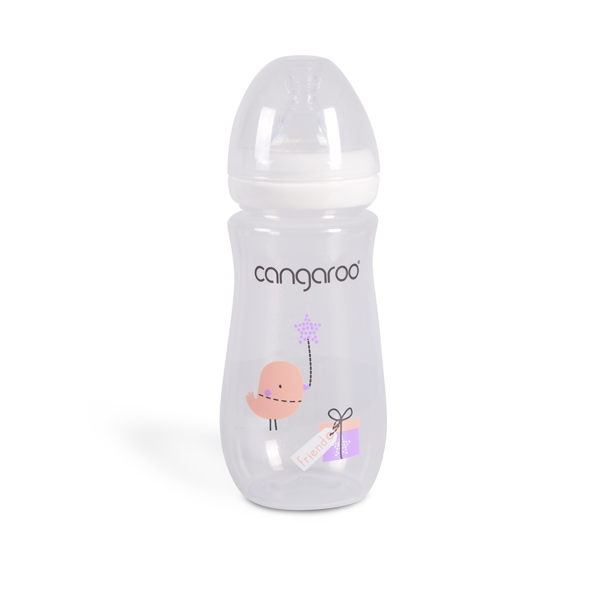Пластмасово шише 300ml Birdy Blu C0563 розов