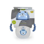 Чаша със сламка 240ml Berry син C0586 - Image 4