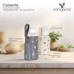 Портативен нагревател за шишета Caliente сив - Image 2