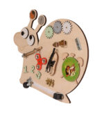 Монтесори дървена дъска Snail - Image 3