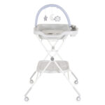 Мултифункционална маса за повиване Croco сив - Image 3