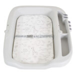 Мултифункционална маса за повиване Croco сив - Image 6