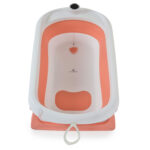 Сгъваем бебешки комплект за баня Balena розов - Image 5