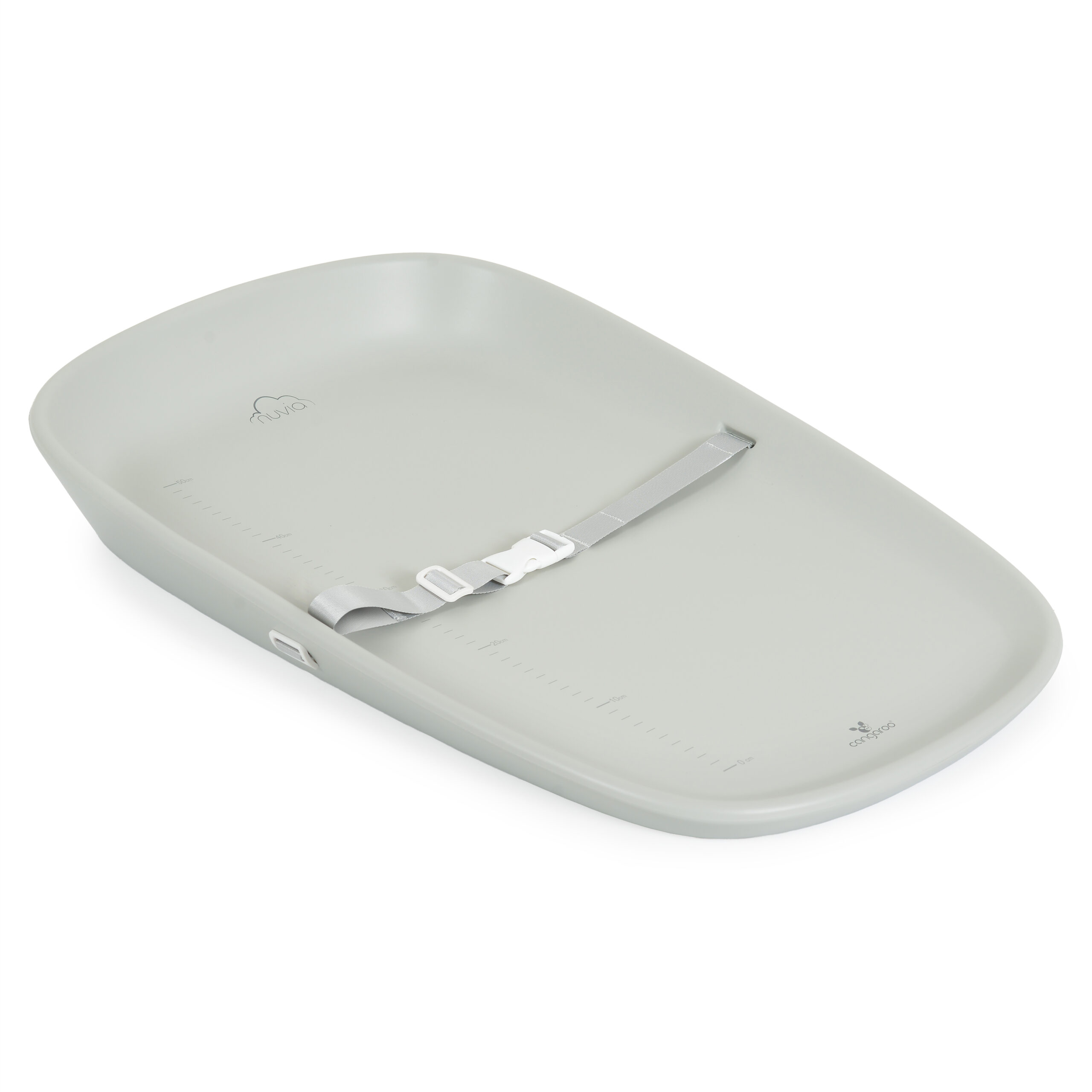 Подложка за повиване Nuvia-сив