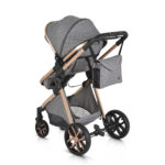 Комбинирана детска количка Alma тъмносив - Image 3