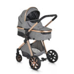 Комбинирана детска количка Alma тъмносив - Image 6