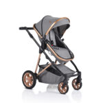 Комбинирана детска количка Midas сив - Image 3