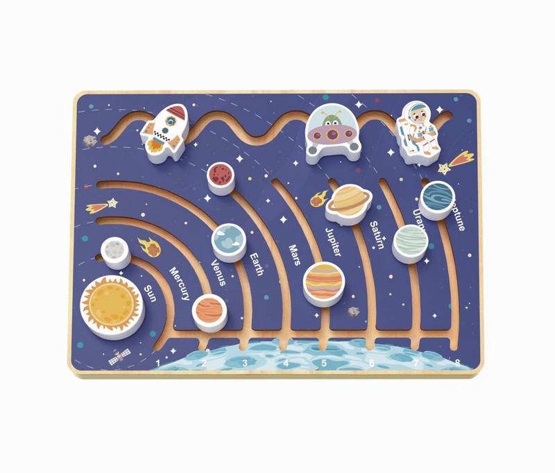 image Дървен лабиринт Космос TJ503N - Image 1