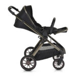 Комбинирана детска количка 2в1 iClick черен - Image 7