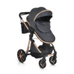 Комбинирана детска количка Alma черен