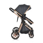 Комбинирана детска количка Alma черен - Image 7