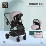 Комбинирана количка 2 в 1 Bingo Pink-icing - Image 2