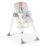 Детски стол за хранене Hunny мече сив - Image 2