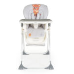 Детски стол за хранене Hunny мече сив - Image 3